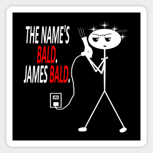 James Bald Magnet